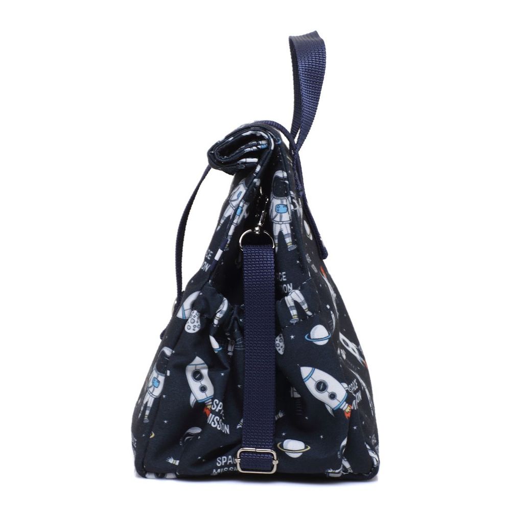 Gifts - Lunchbag Space with Blue Strap - THE LUNCHBAGS