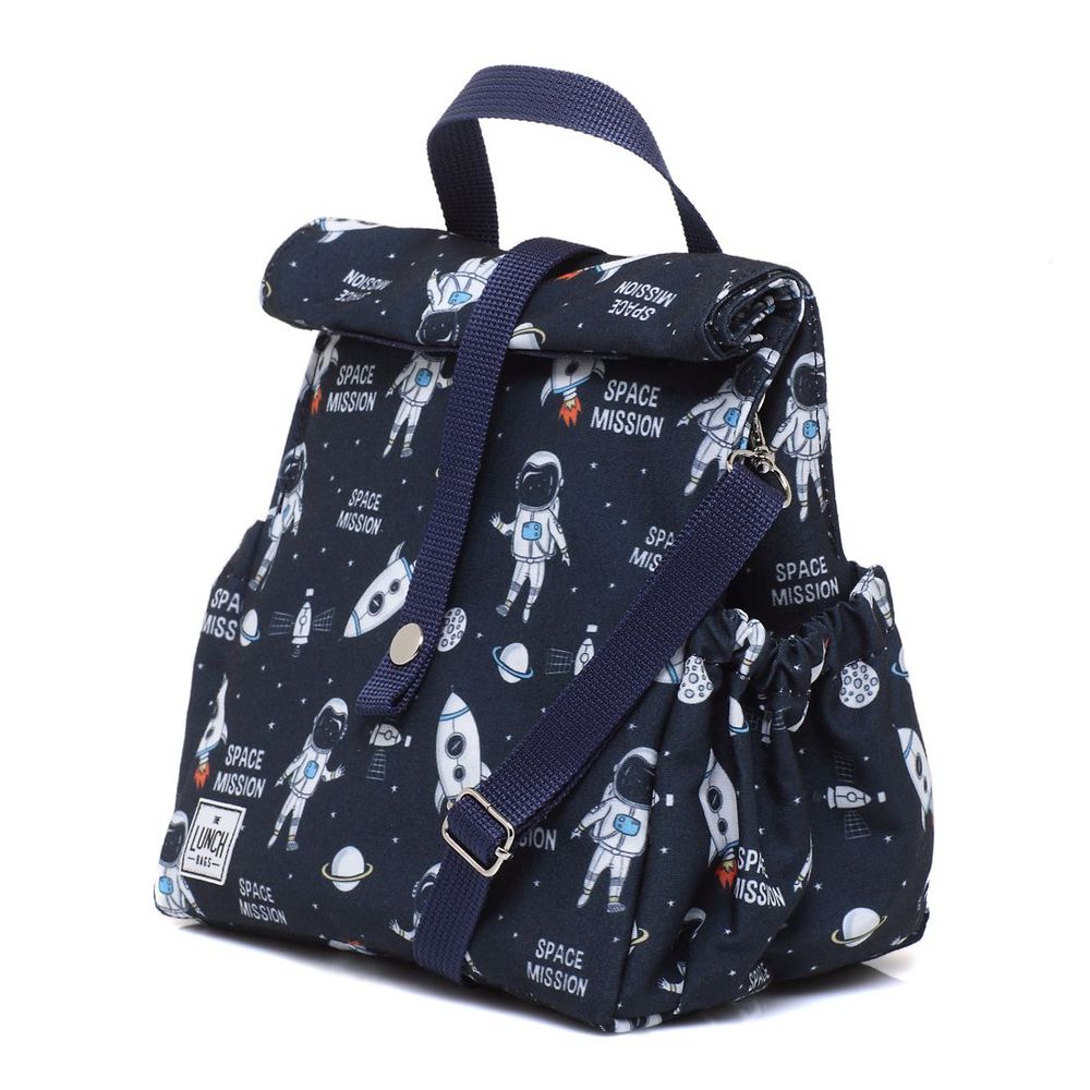 Gifts - Lunchbag Space with Blue Strap - THE LUNCHBAGS