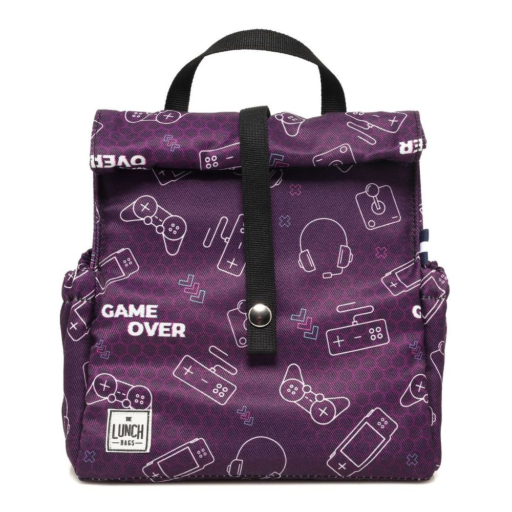 Cadeaux - Sac Isotherme à Repas Gamer avec poignées noires - THE LUNCHBAGS
