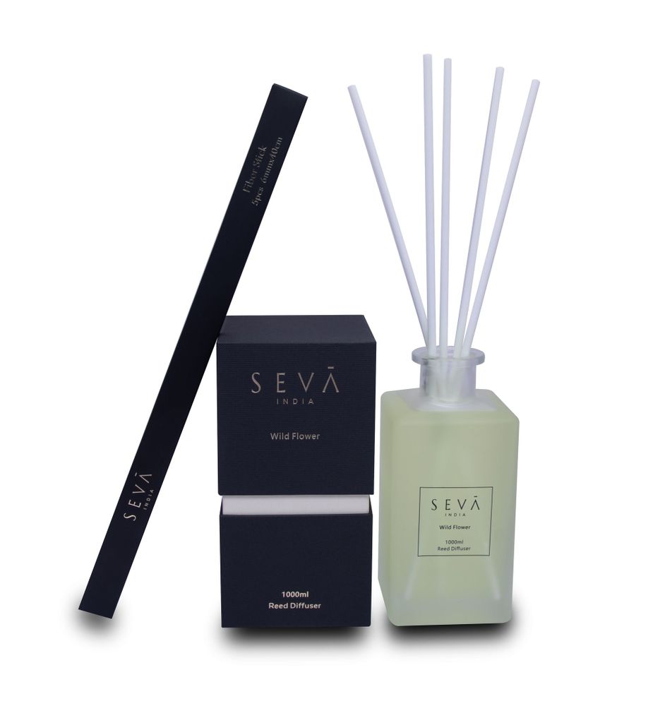 Scent diffusers - Diffuser Wild Flower - 1000 ml - SEVA HOME