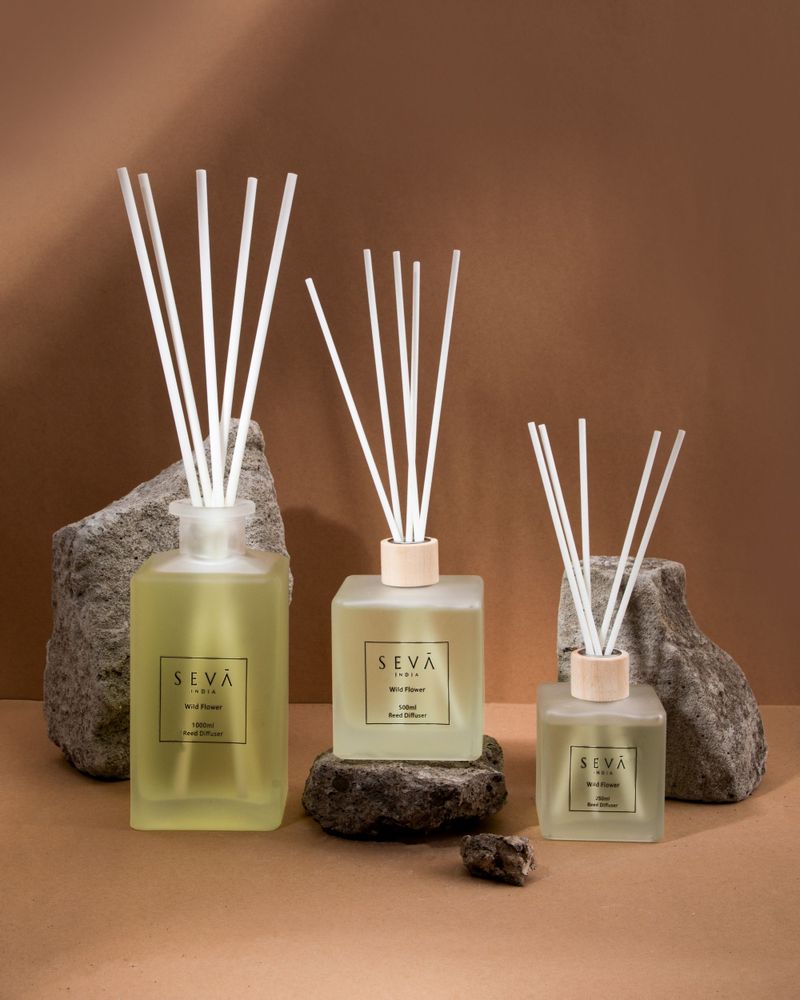 Scent diffusers - Diffuser Wild Flower - 1000 ml - SEVA HOME