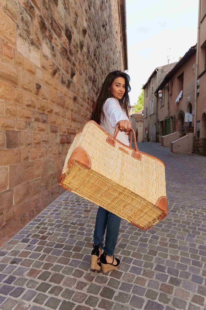 Paniers - Céline anse courte - VANERRA VANNERIE