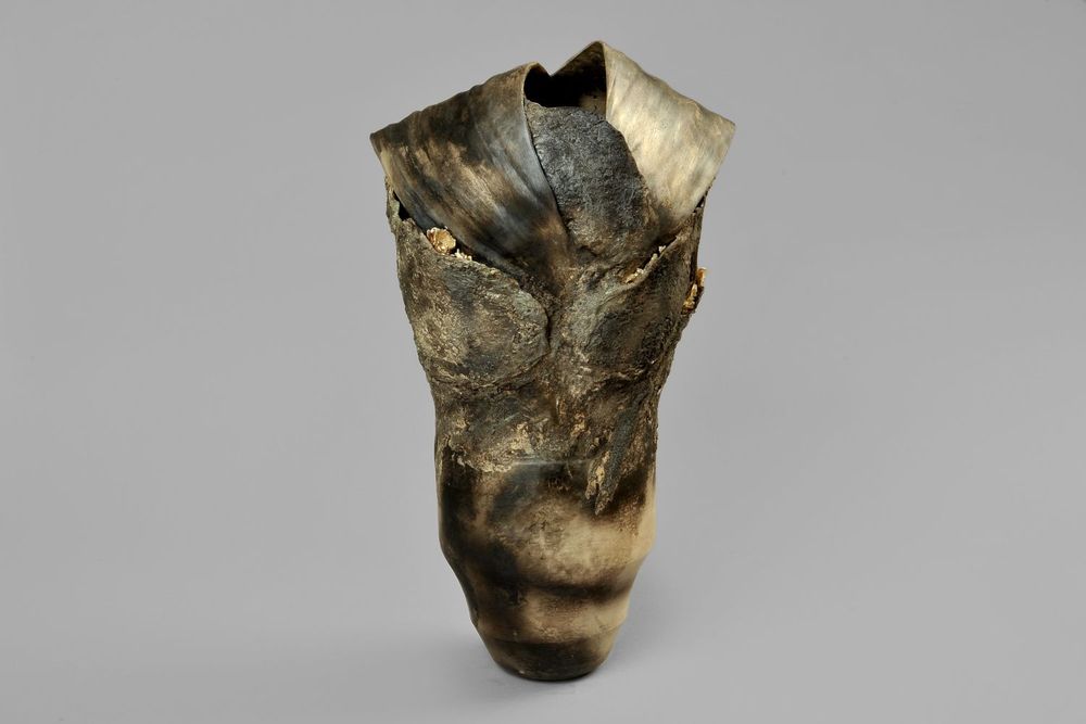 Ceramic - Albanegra XXXXVI Sculpture - CLAIRE FRECHET