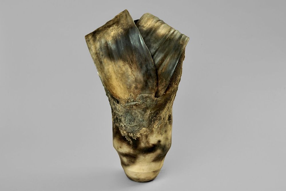Ceramic - Albanegra XXXXVI Sculpture - CLAIRE FRECHET