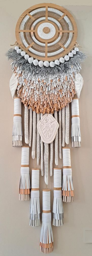 Autres décorations murales - Totem - 90x230 cm - ANNE-SOPHIE GRUWEZ