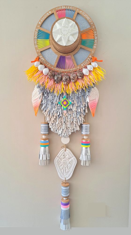 Autres décorations murales - Totem - 70x190 cm - ANNE-SOPHIE GRUWEZ