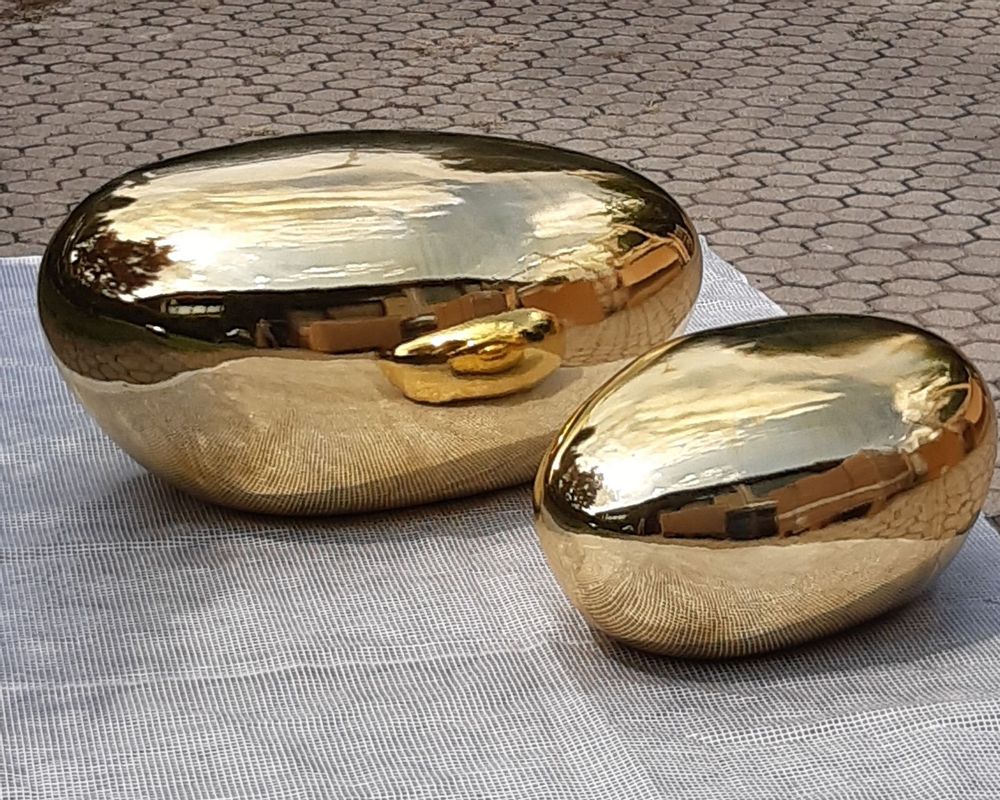 Design objects - PEBBLE SEAT - FUORILUOGO CHROME DESIGN