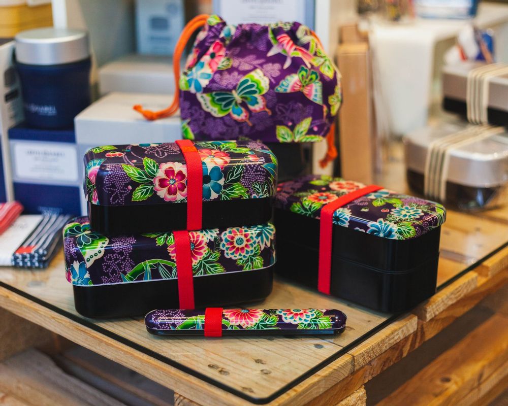 Boîtes de conservation - Bento Kimono Nishijin (taille L) - BENTO&CO KYOTO