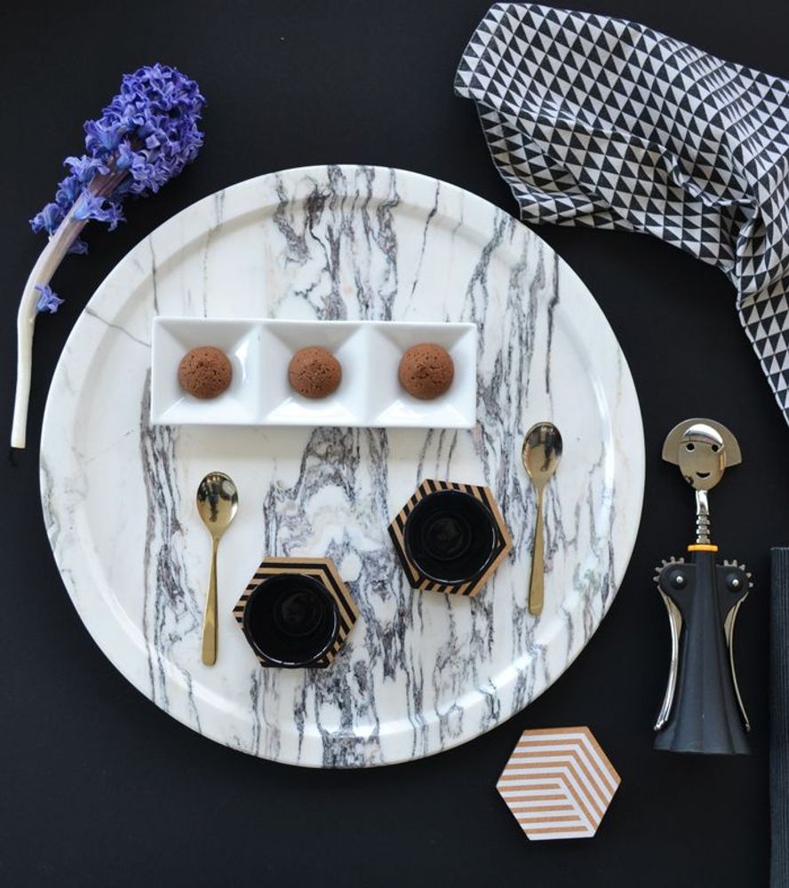 Objets de décoration - Table-wear, accessoires et éléments décoratifs en pierres naturelles - PISTORE MARMI