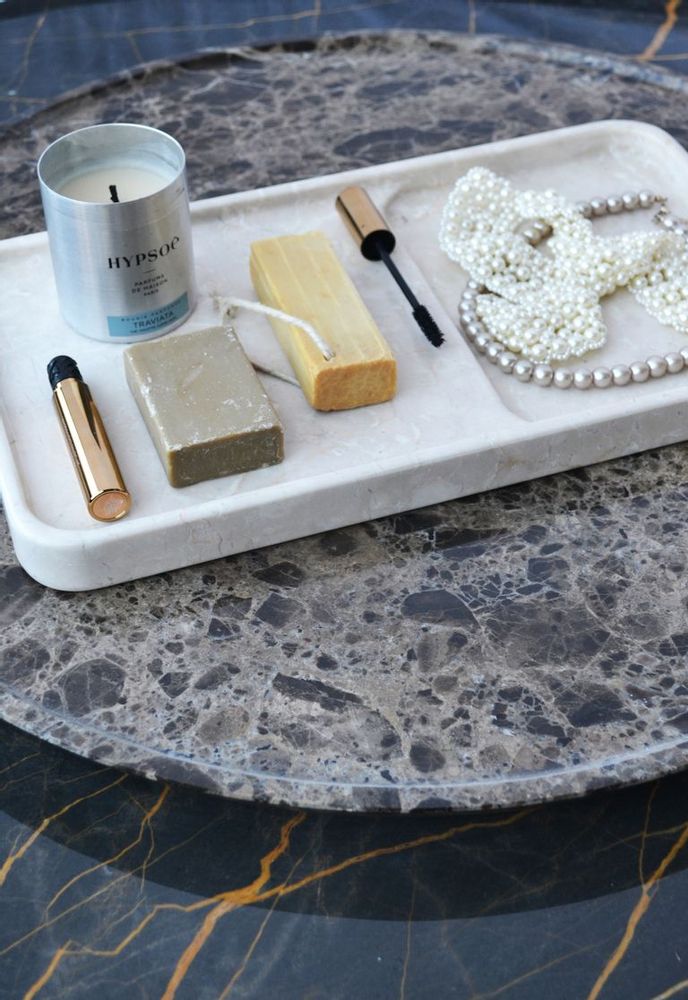 Objets de décoration - Table-wear, accessoires et éléments décoratifs en pierres naturelles - PISTORE MARMI