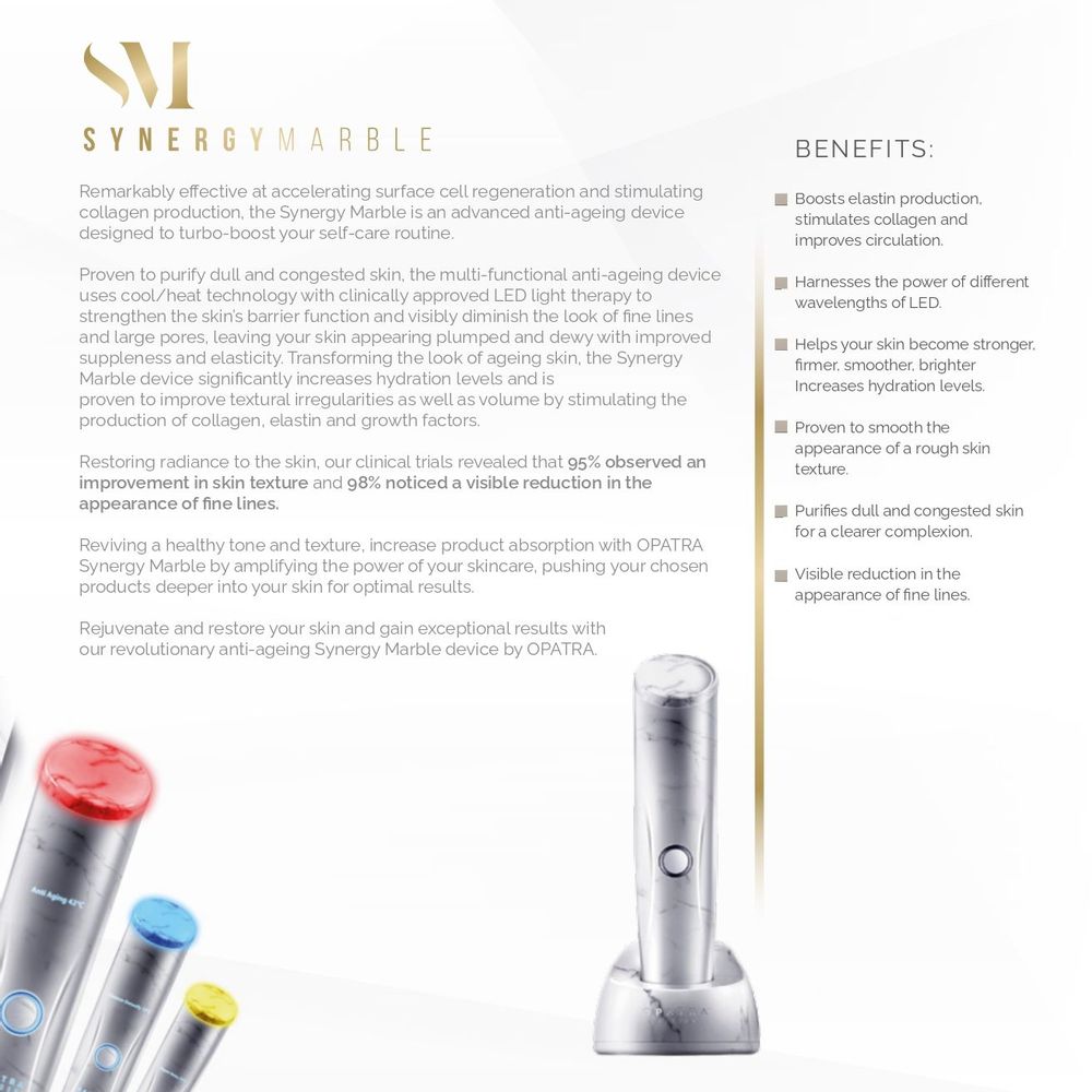 Beauty products - MARBLE SYNERGY OPATRA LONDON - AMERGOU COSMETIQUES