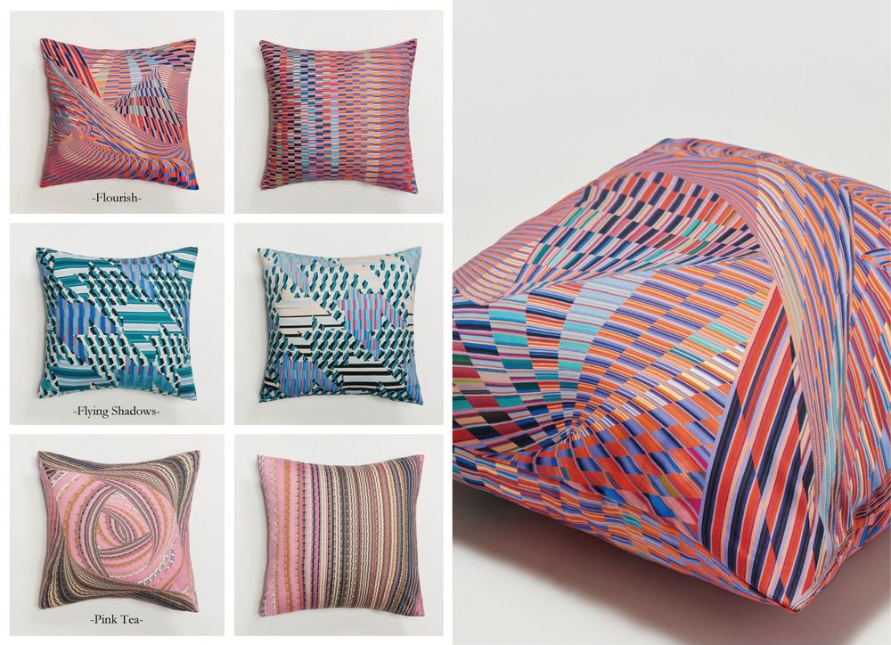 Couettes et oreillers - Housses de coussin et coussins de siège recto-verso - YEN TING CHO STUDIO