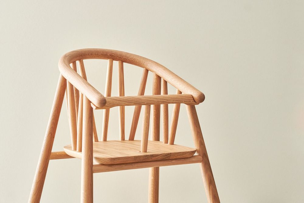 Tables et chaises pour enfant - Chaise haute Saga - OAKLINGS COPENHAGEN