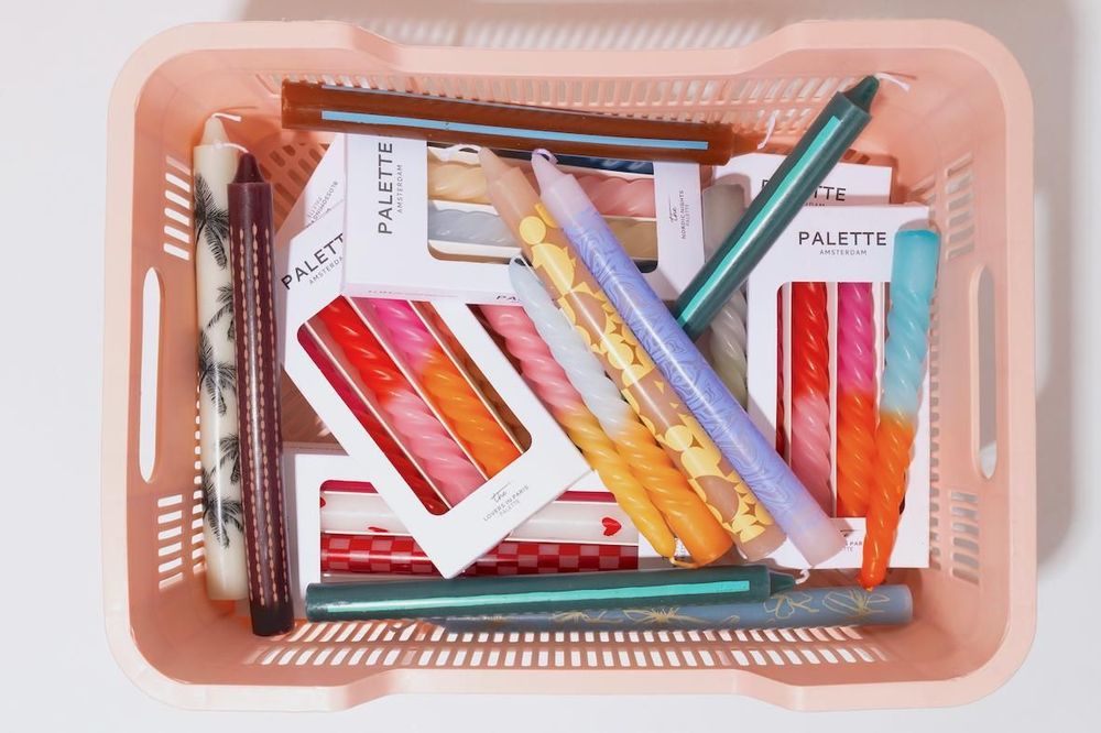 Bougies - Bougies "Perfect Match", lot de 4 - PALETTE AMSTERDAM