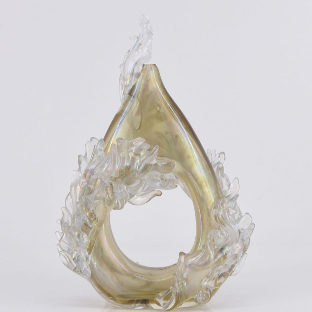 Decorative objects - Plume vase - WAVE MURANO GLASS