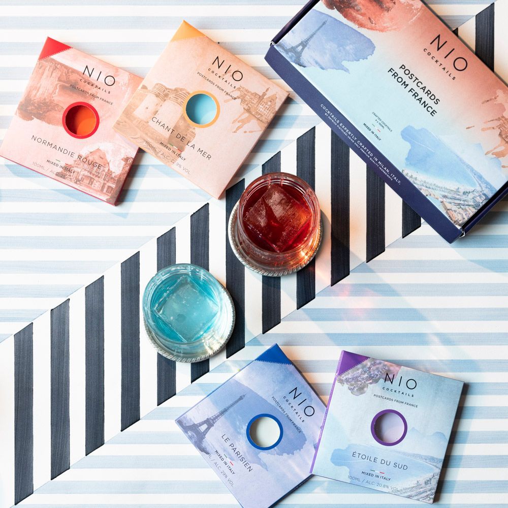 Gifts - NIO Cocktails Postcards from France - NIOCOCKTAILS SRL