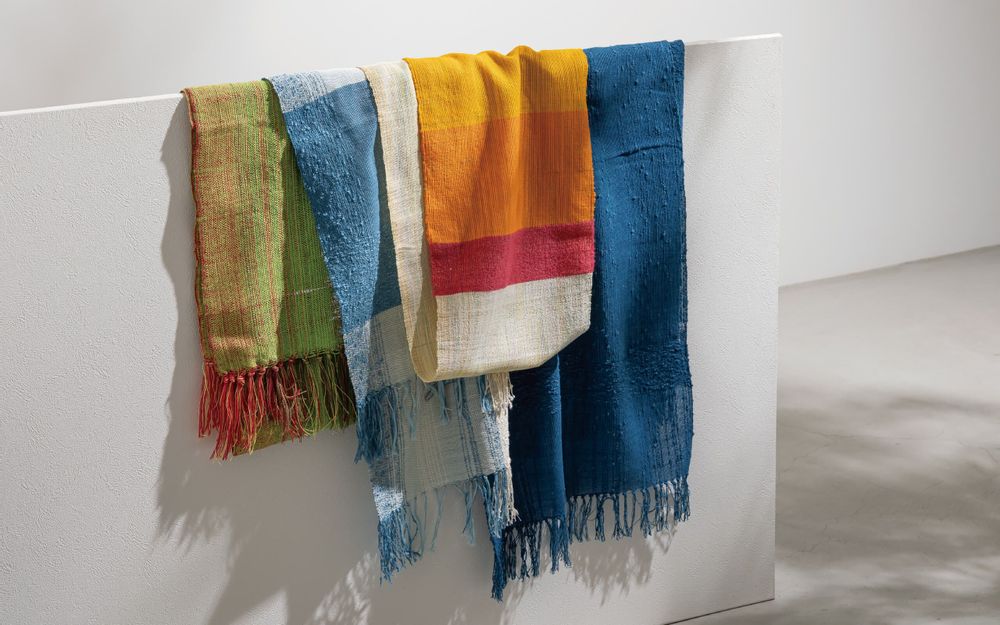 Scarves - ZIPANG COLOURS by Minami Kobo - WAKAYAMA JAPAN