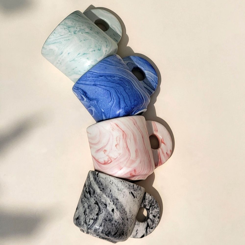 Tasses et mugs - Marble TV Set - PO DE BARRO