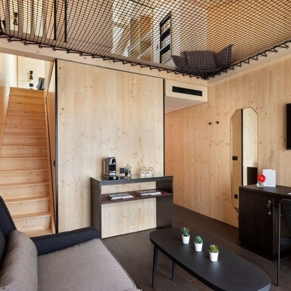 Revêtements sols intérieurs - Filet d’habitation horizontal intérieur - LOFTNETS