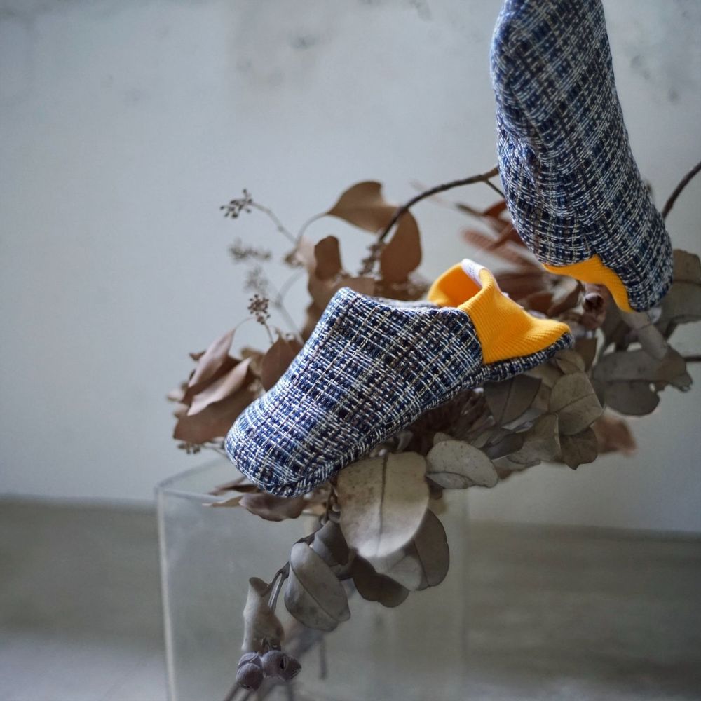 Homewear - Slab Butcher tweed × Herringbone - MERIPPA