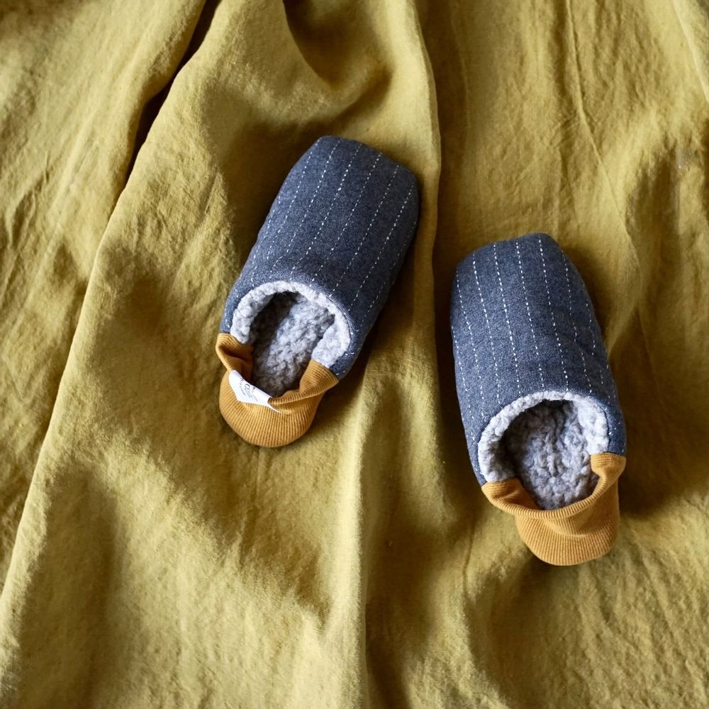 Homewear - Loop stripe × Woolly boa - MERIPPA