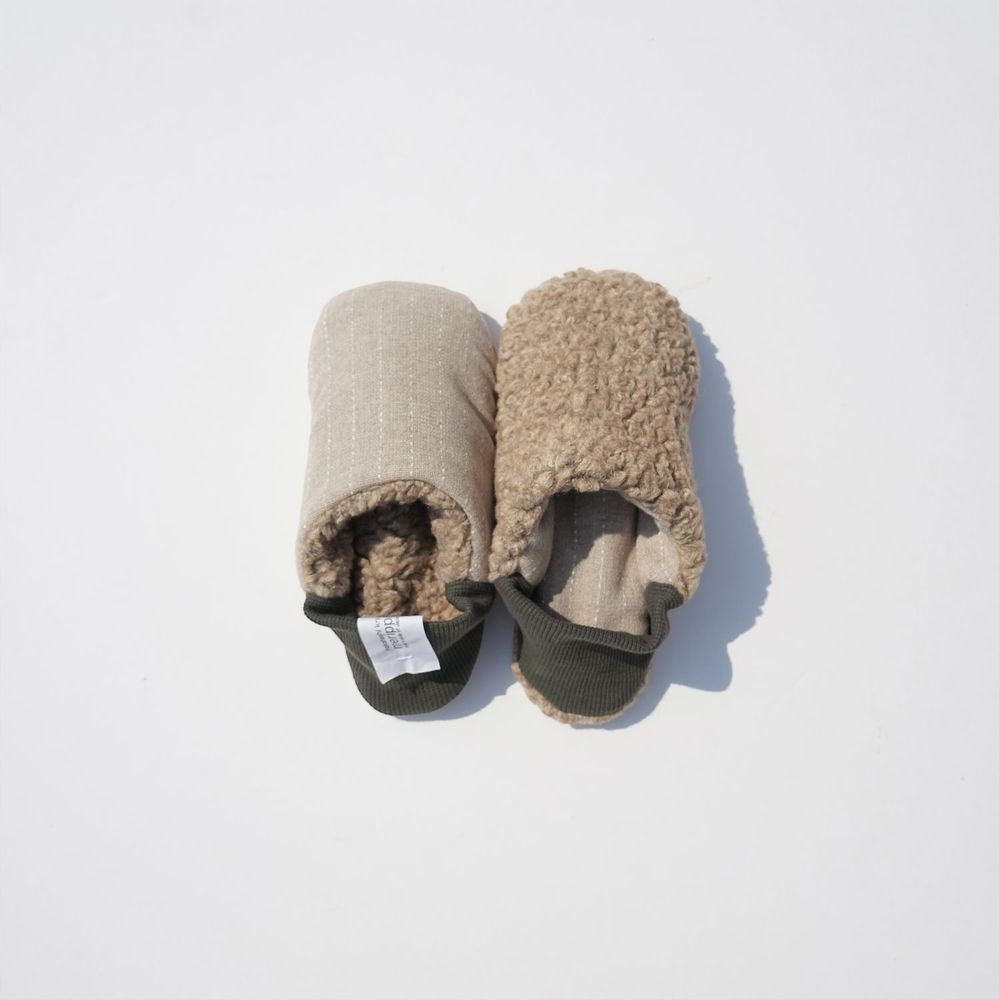 Homewear - Loop stripe × Woolly boa - MERIPPA
