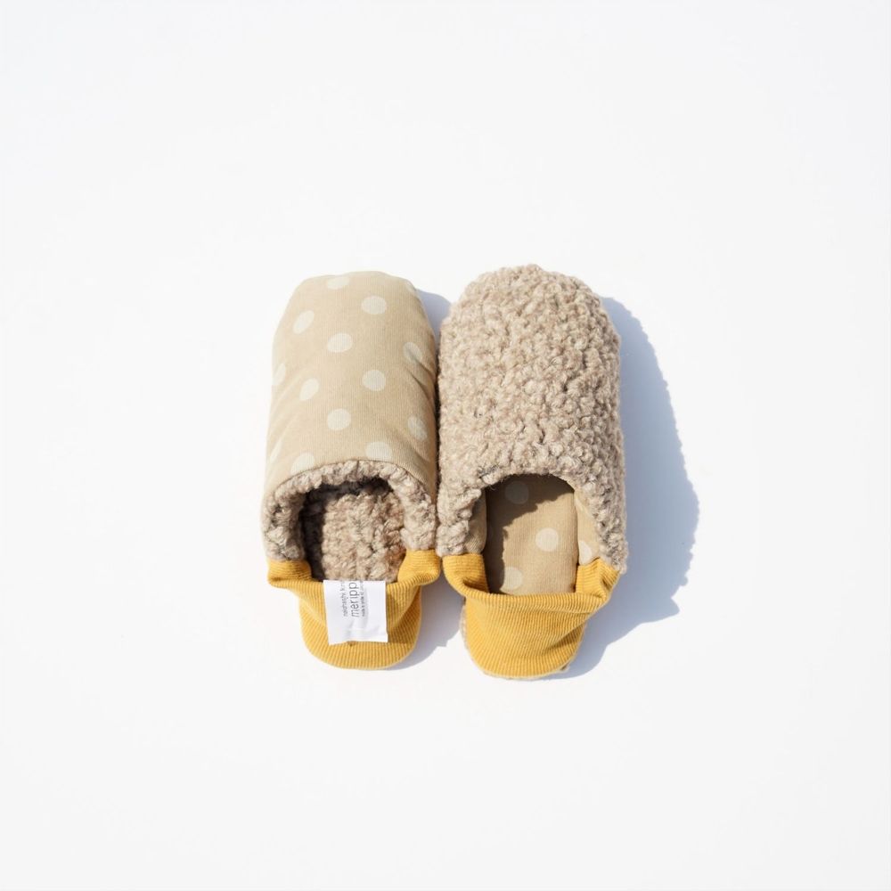 Homewear - Corduroy polka dots × Woolly boa - MERIPPA