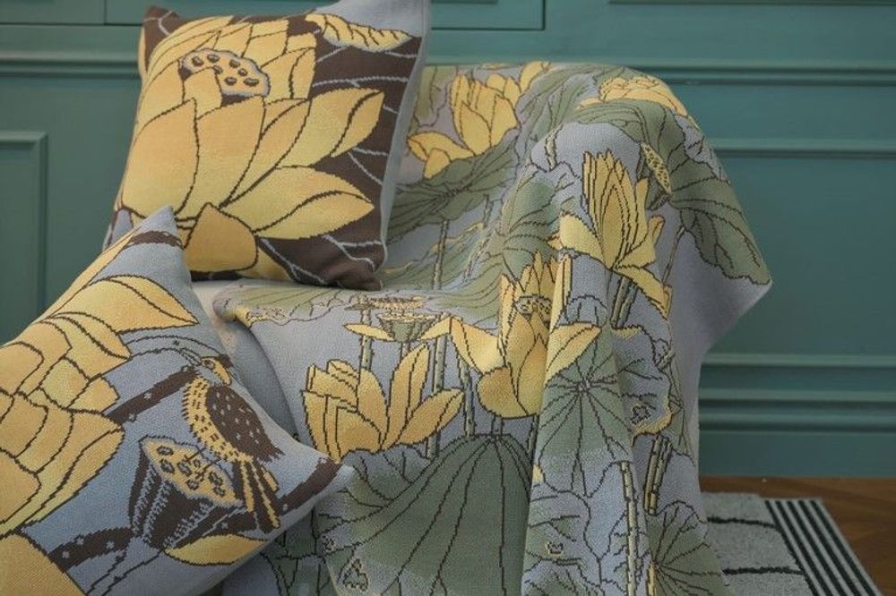 Coussins - Lotus - BON`EE(LIVING ART BRAND)