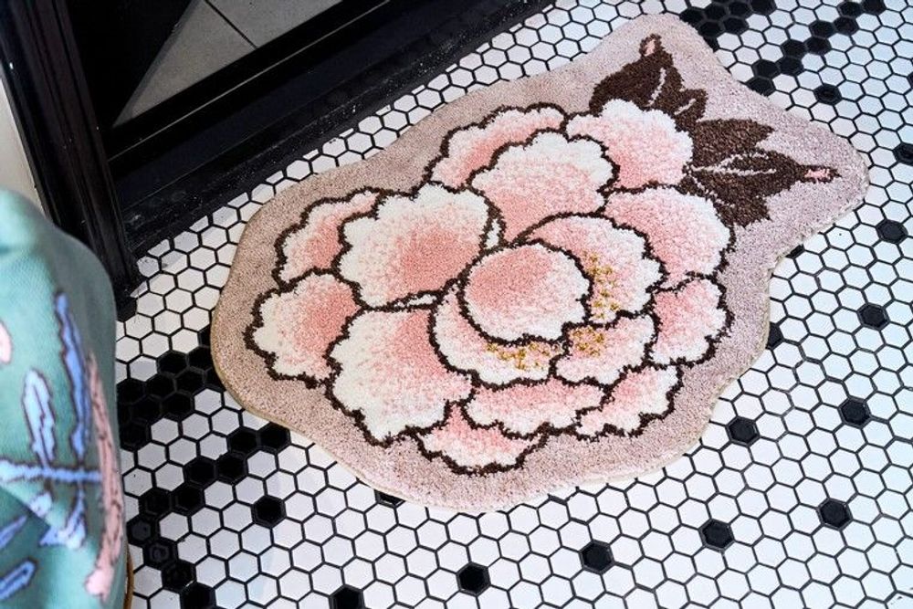 Tapis - Big peony Rug - BON`EE(LIVING ART BRAND)