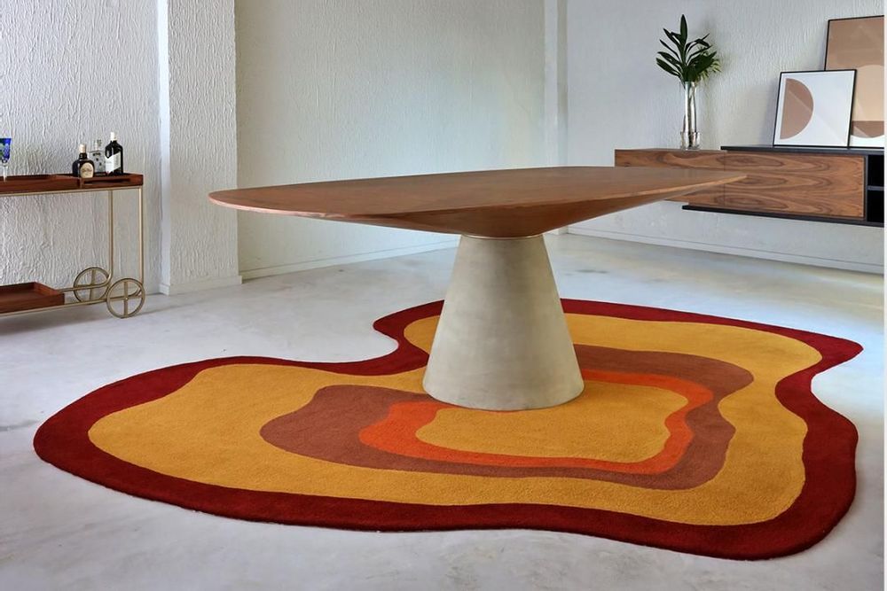 Design carpets - "POMPÉIA" RUG - ALESSANDRA DELGADO DESIGN