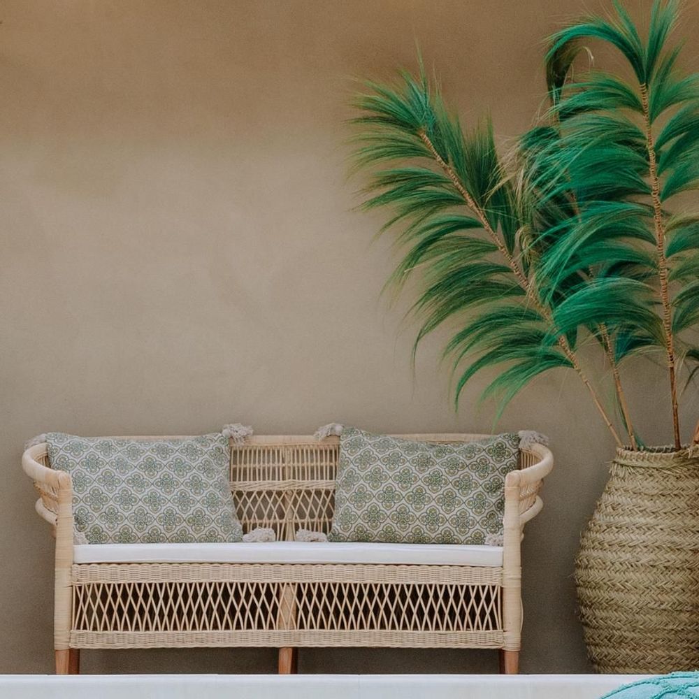 Sofas - Natural rattan bench - ILIOS - HYDILE