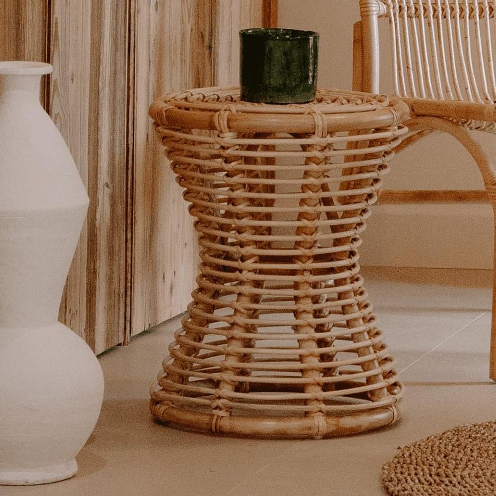 Coffee tables - MANA - Rattan Pedestal - HYDILE