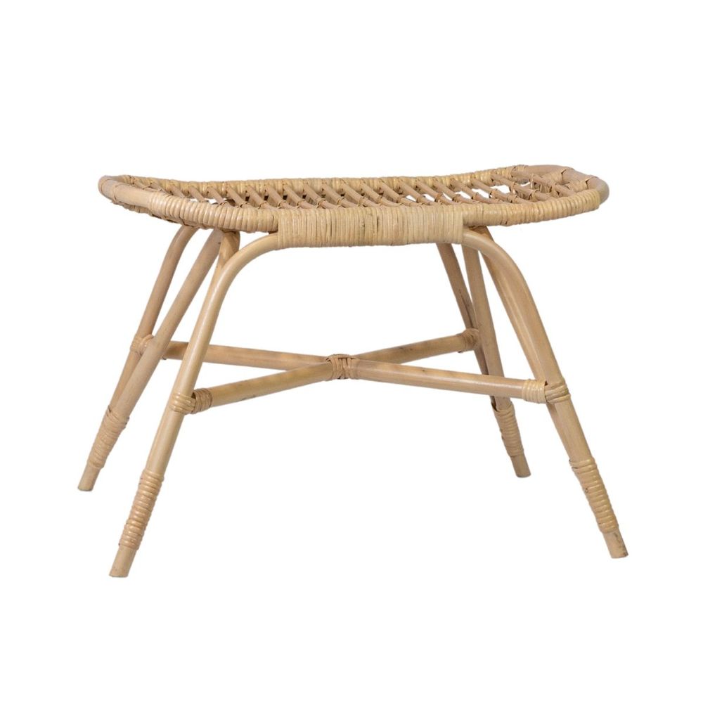 Petits canapés - LOUK - Petit banc en rotin naturel - HYDILE