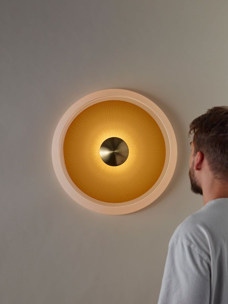 Art glass - Iris wall lamp - ATELIER STOKOWSKI