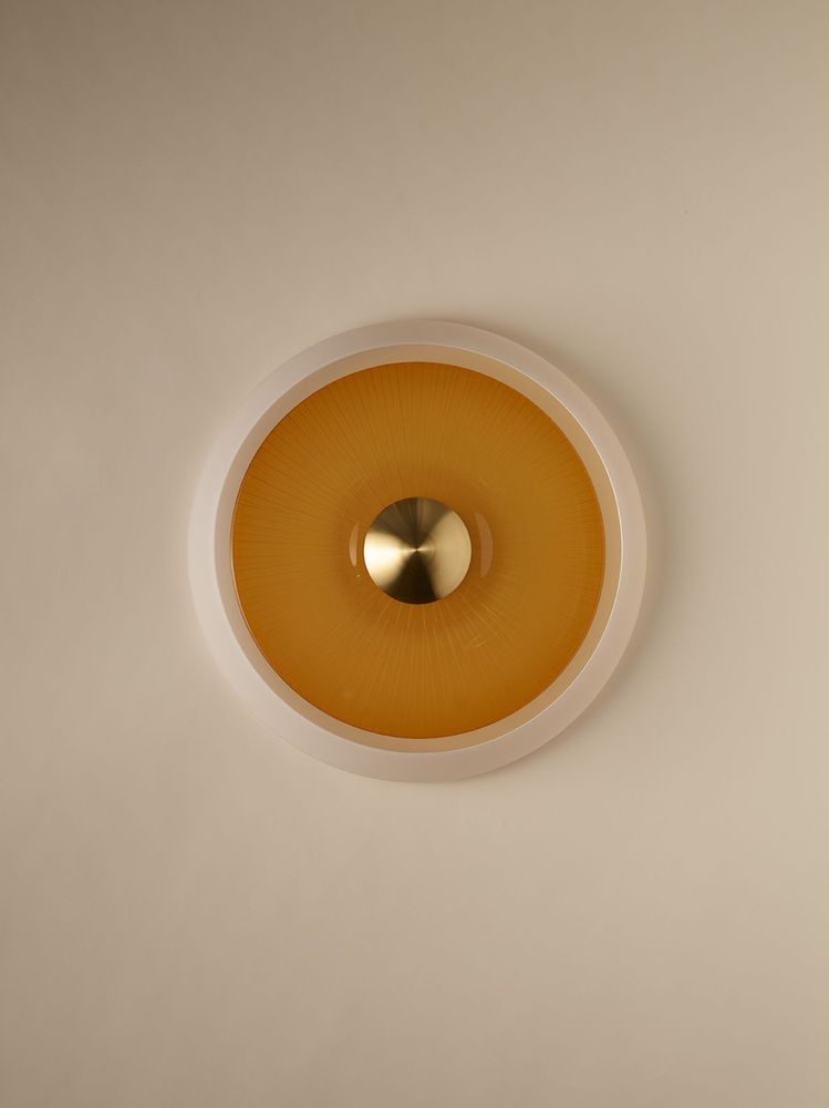 Art glass - Iris wall lamp - ATELIER STOKOWSKI