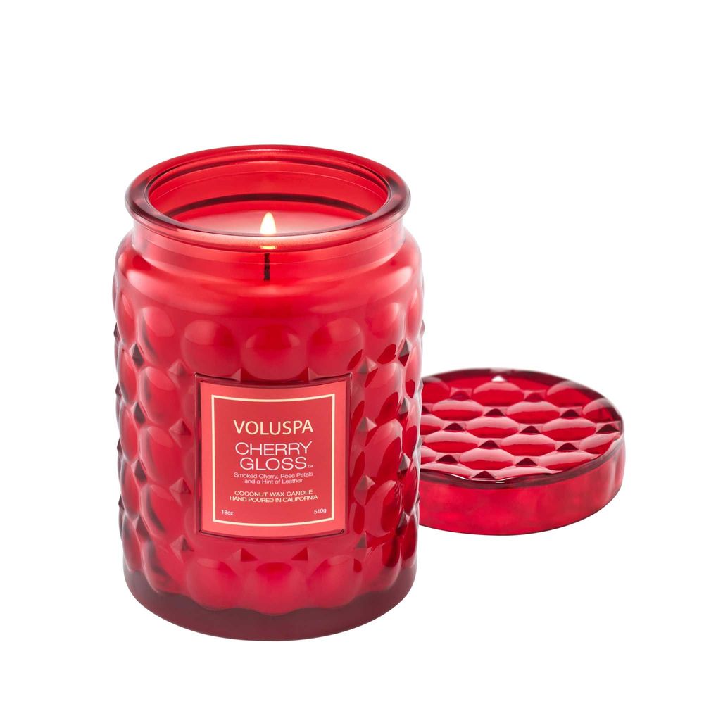 Candles - Cherry Gloss Large Jar - VOLUSPA