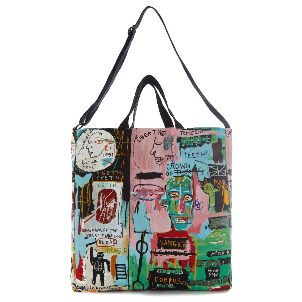 Sacs et cabas - Sac à bandoulière Jean-Michel Basquiat EN ITALIEN - ROME PAYS OFF