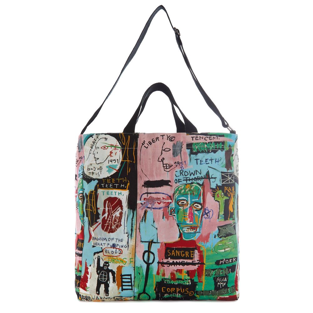 Sacs et cabas - Sac à bandoulière Jean-Michel Basquiat EN ITALIEN - ROME PAYS OFF