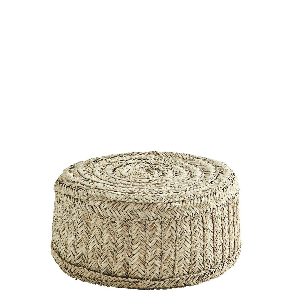 Footrests - Seagrass pouf - MADAM STOLTZ