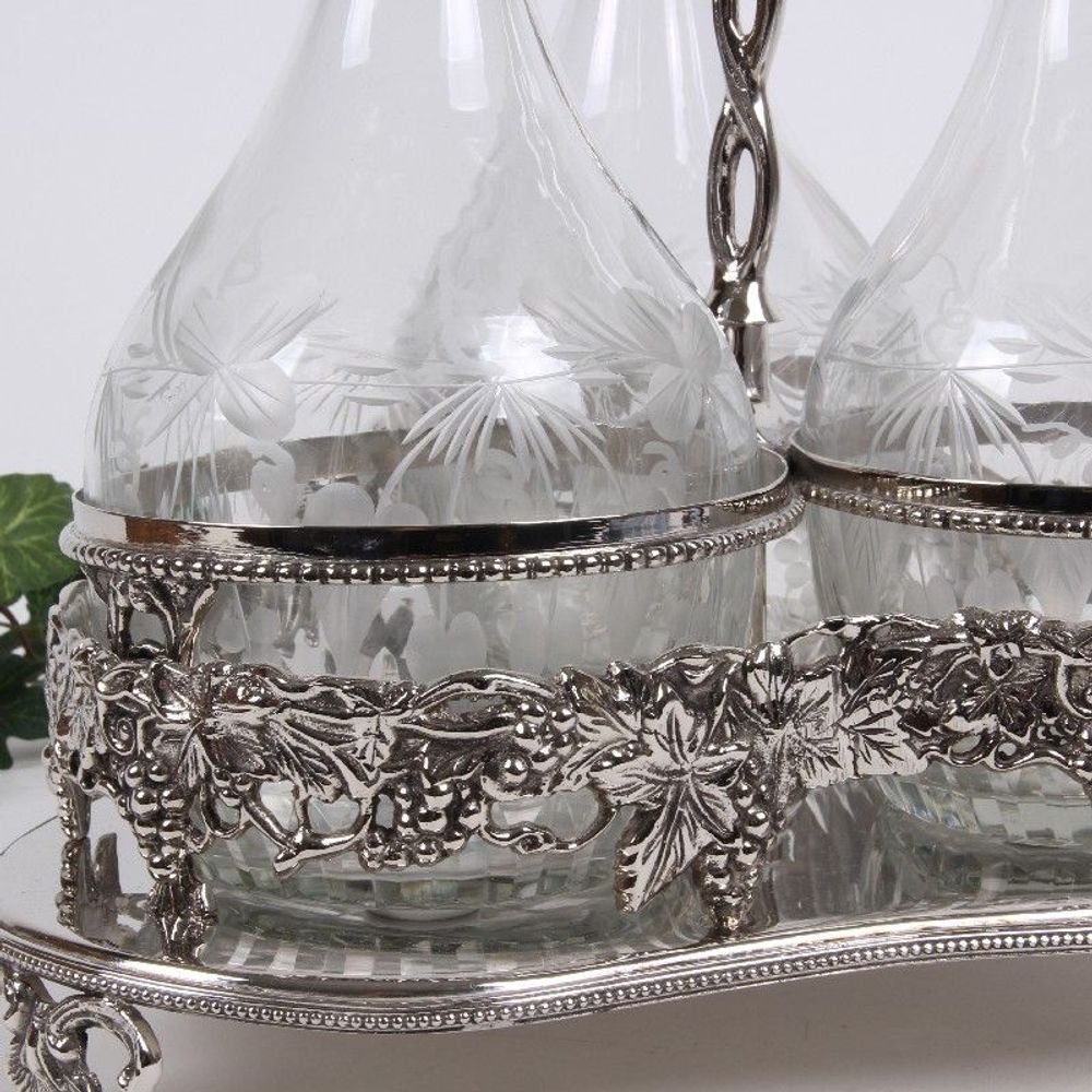 Objets de décoration - Support pour carafe 28x28 cm - BAROQUE COLLECTION - DUTCH STYLE