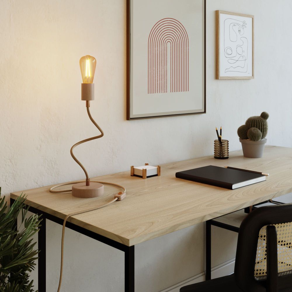 Lampes de table - Table Flex, lampe de table articulée à lumière diffuse - CREATIVE CABLES