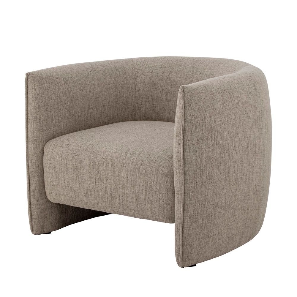 Chaises longues - Bacio Chaise de salon, Nature, Polyester Recyclé - BLOOMINGVILLE MULTIBRAND HOUSE