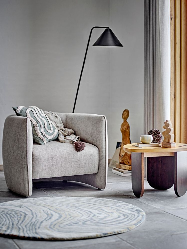 Chaises longues - Bacio Chaise de salon, Nature, Polyester Recyclé - BLOOMINGVILLE MULTIBRAND HOUSE