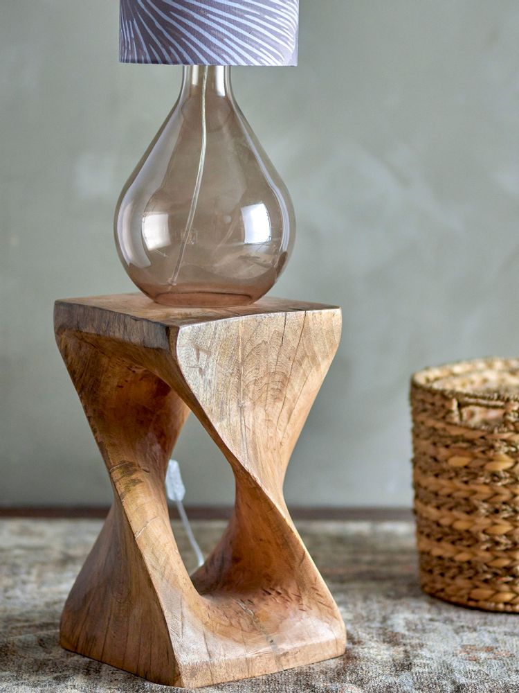 Other tables - Samara Side Table, Nature, Mango - CREATIVE COLLECTION