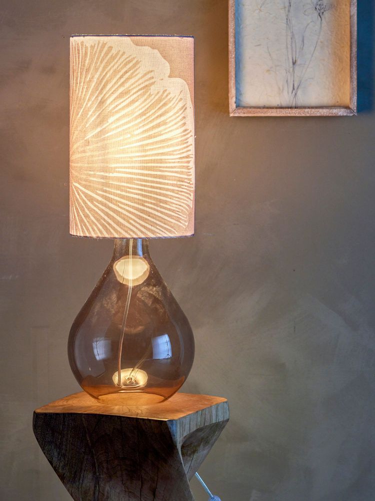 Table lamps - Leni Table lamp, Brown, Glass - CREATIVE COLLECTION