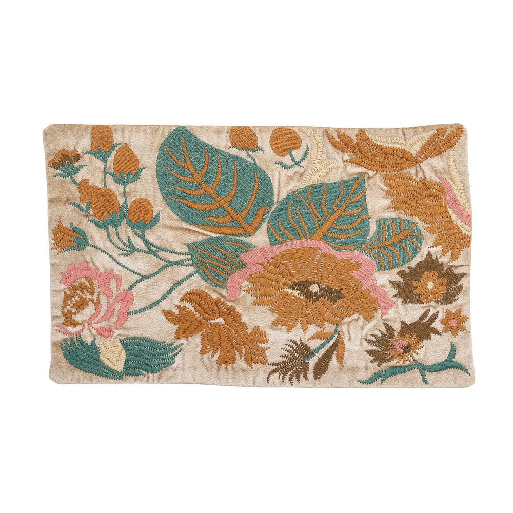 Cushions - Troon Cushion, Green, Cotton - CREATIVE COLLECTION