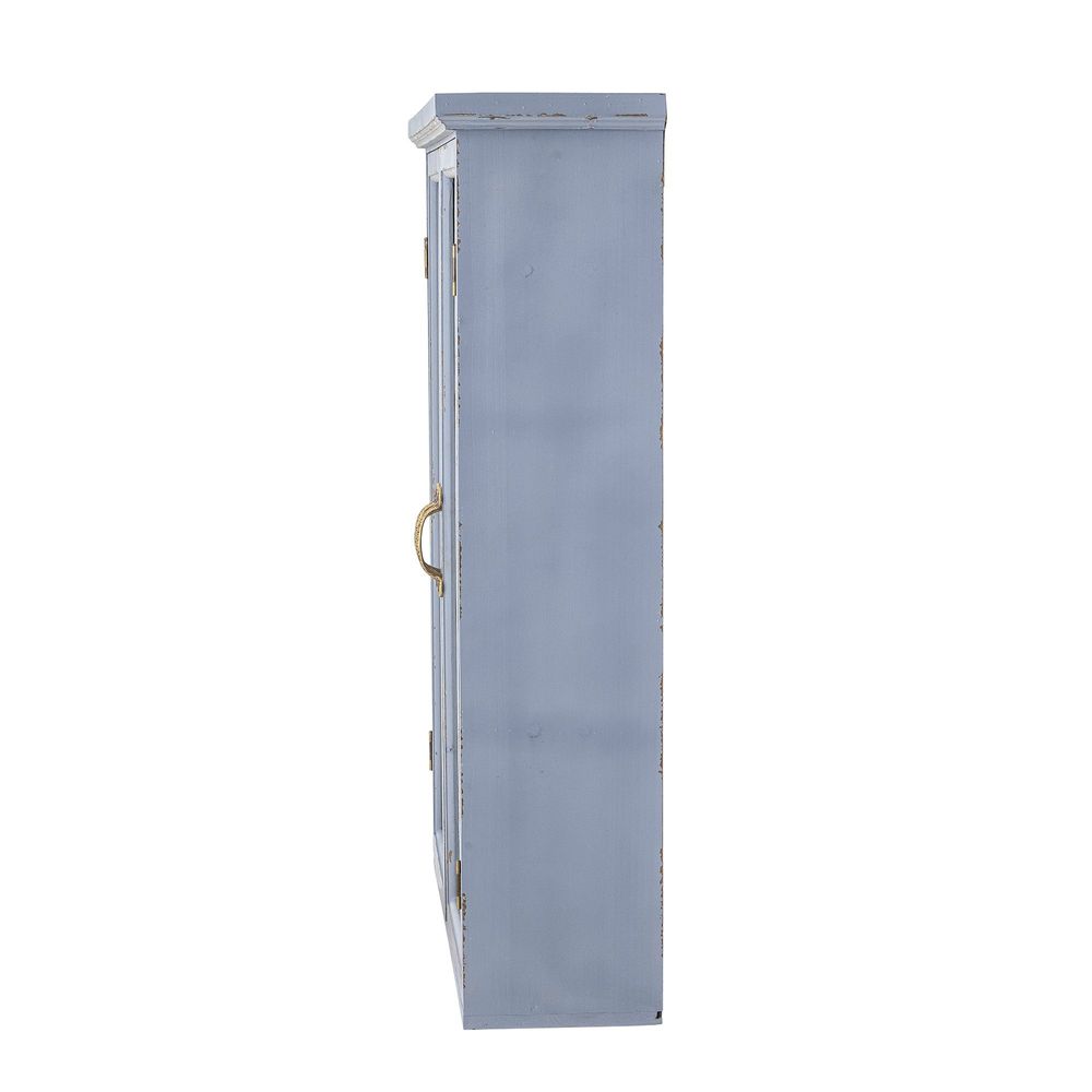 Bookshelves - Hazem Cabinet, Blue, Firwood - CREATIVE COLLECTION