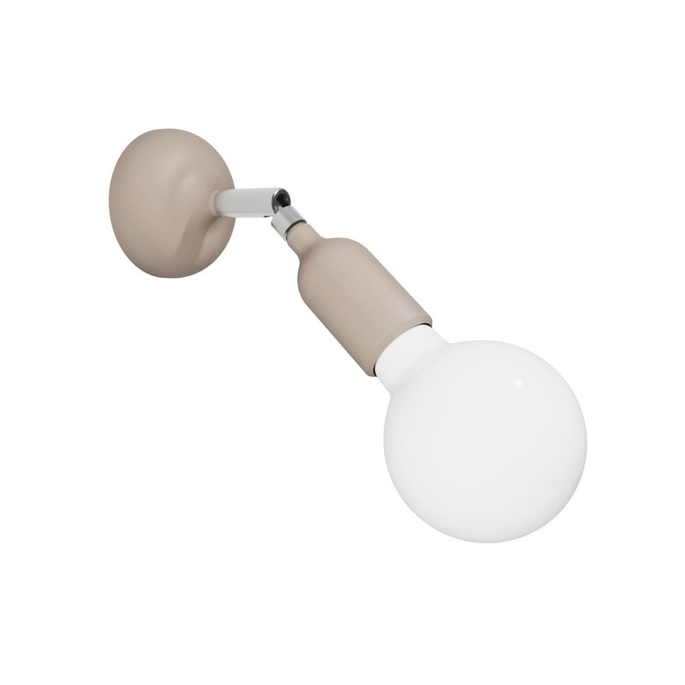 Wall lamps - Fermaluce silicone lamp with joint - CREATIVE CABLES