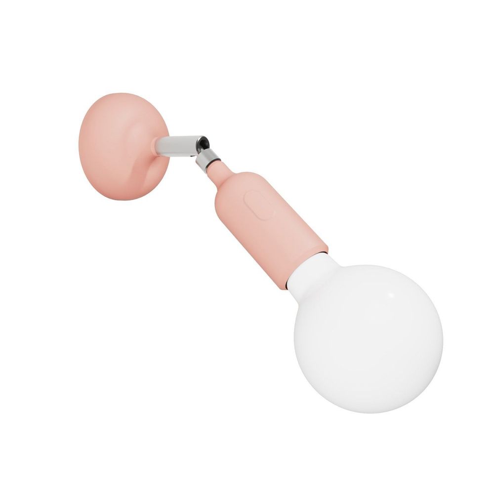 Wall lamps - Fermaluce silicone lamp with joint - CREATIVE CABLES