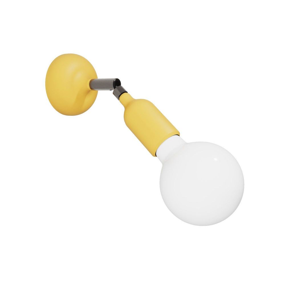 Wall lamps - Fermaluce silicone lamp with joint - CREATIVE CABLES
